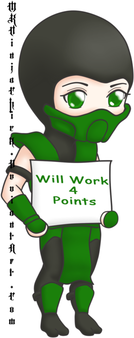 Drawn Reptile Chibi - Cartoon (400x741)