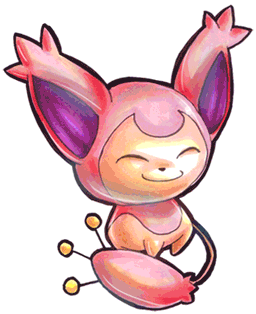 Skitty Evolved Into Delcatty By Glasspanda - Skitty Evolution (395x405)