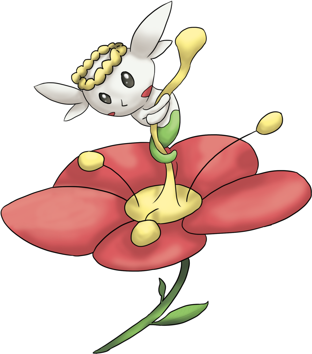 Flabebe Evolution Chart Download - Flabébé (1024x1162)