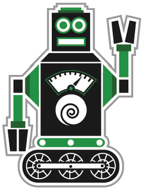 Cute Robots - Clip Art (310x399)