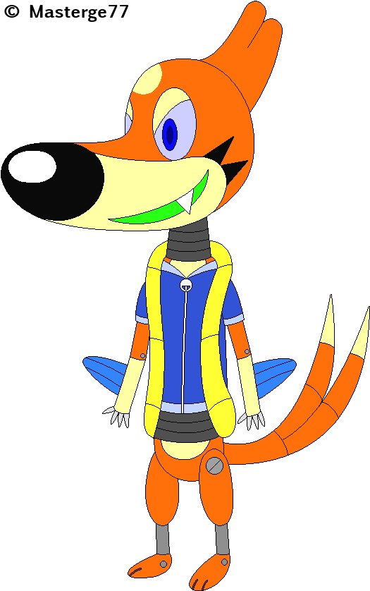 Jacen The Robot Floatzel - Cartoon (534x847)