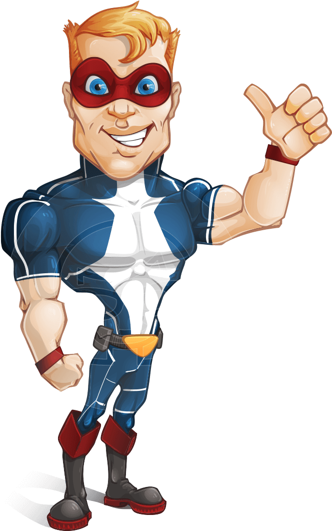 Buff Jaxon - Cartoon Characters Super Hero (786x1060)
