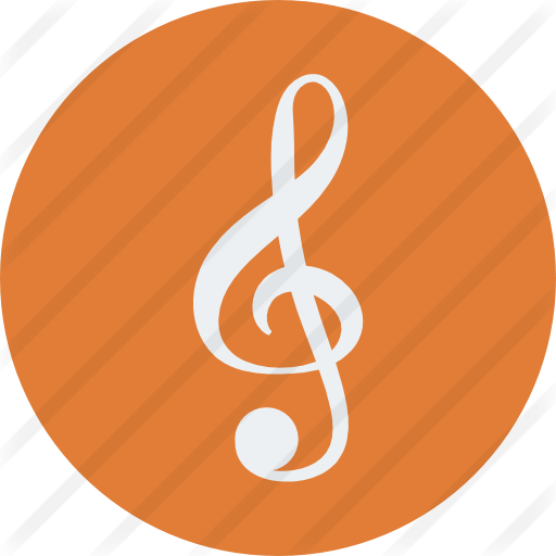 Treble Clef - Clave De Sol Logo (512x512)