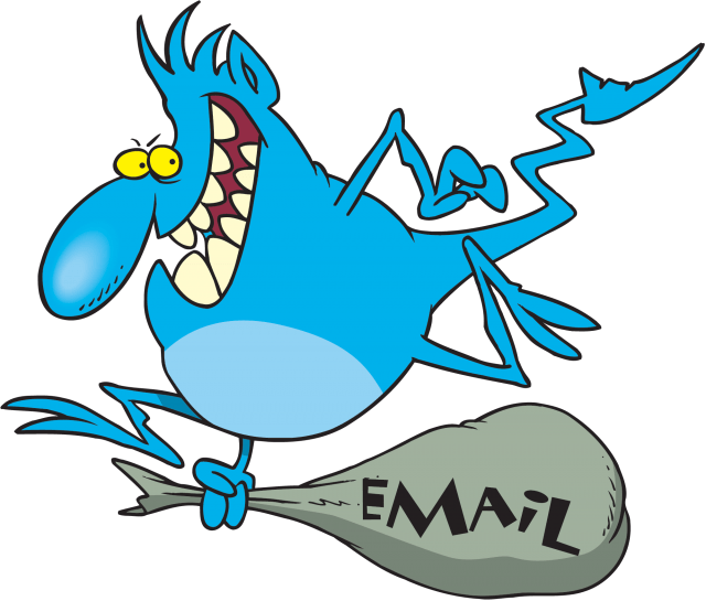 Computer Virus Computer Worm Computer Software Clip - Email Virus Clipart (640x545)
