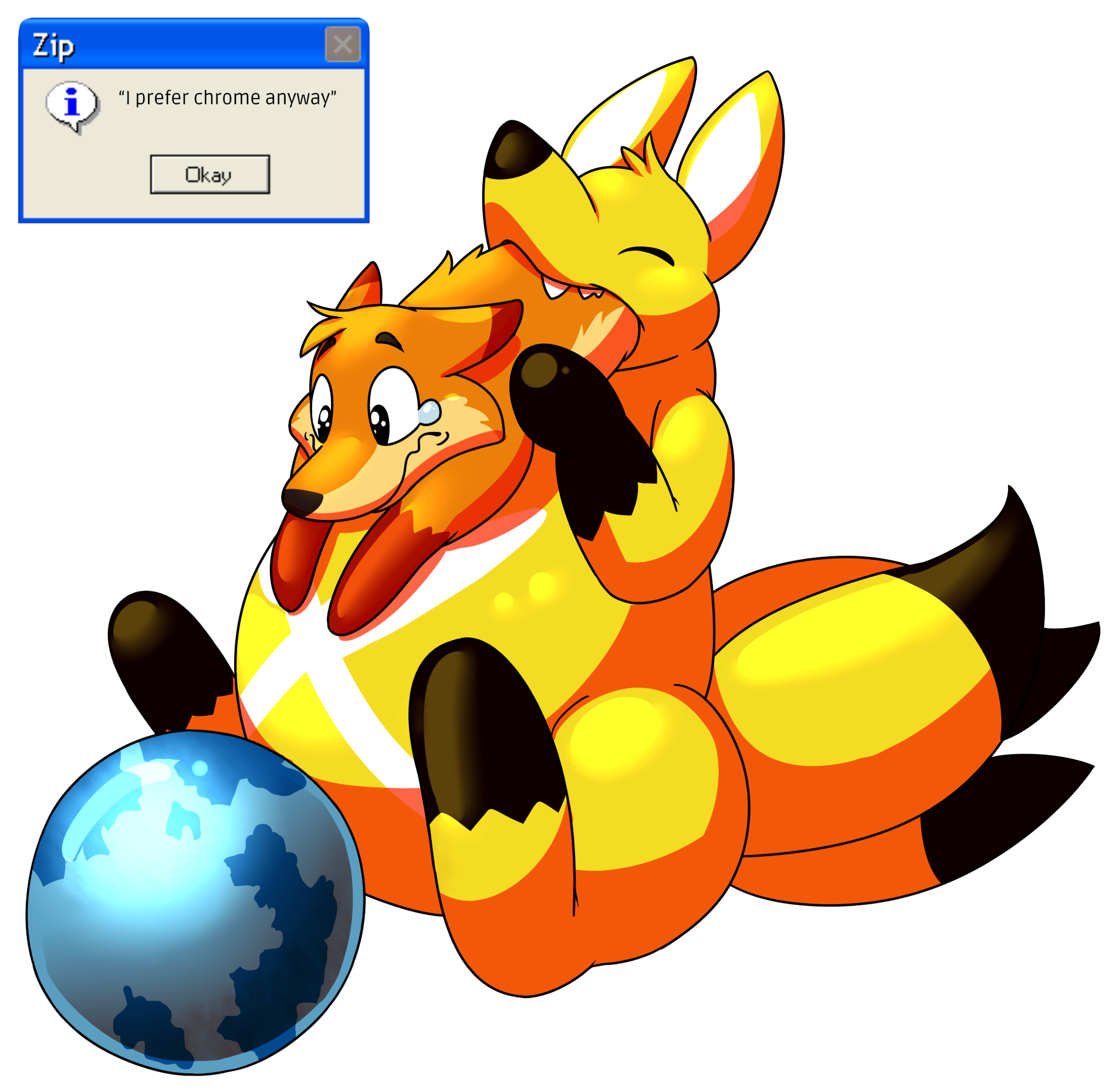 [1082] Virus Attack - Cartoon (2000x2000)