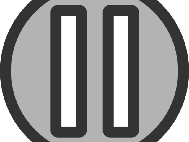 Pause Button Clipart Start - Pause Button Clipart Start (640x480)