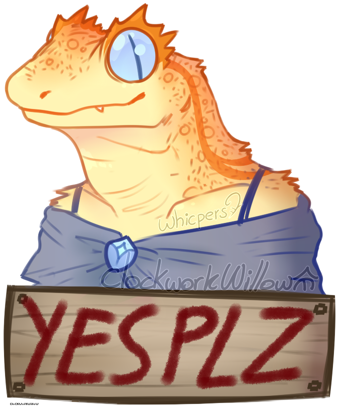 Love The Lizard - Cartoon (673x809)