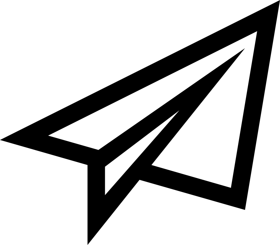 Paper Plane Comments - Airplane (980x858)
