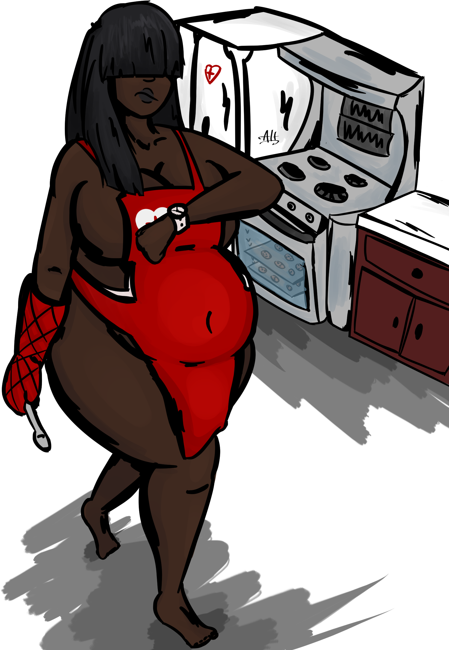 Waiting Game -dee Edition By Alternativemethods - Cartoon (1878x2748)