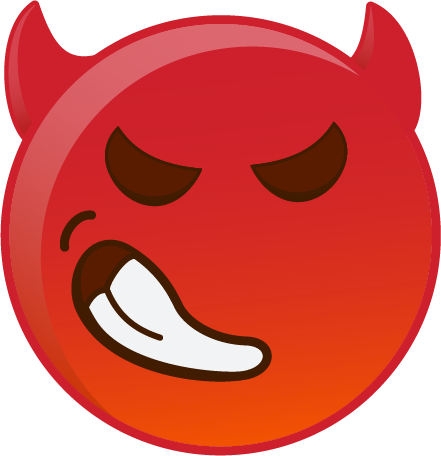 Devil Emoji - Emoji (441x456)