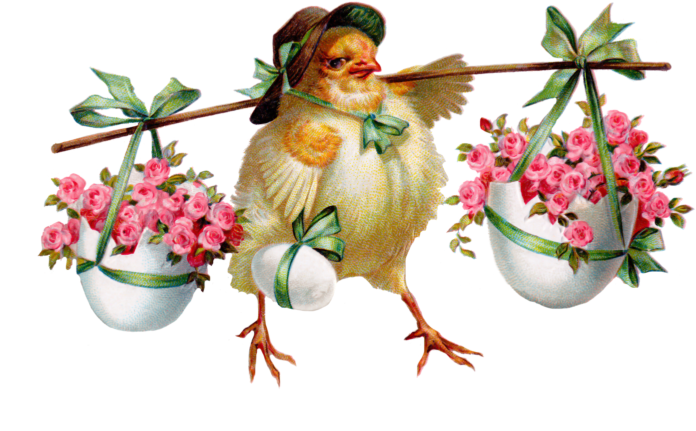 Vintage Easter Animated (1600x1060)