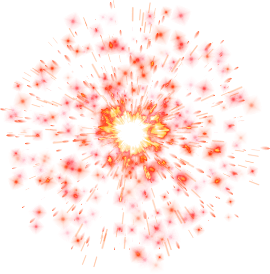Fireworks Explosion Png (876x888)
