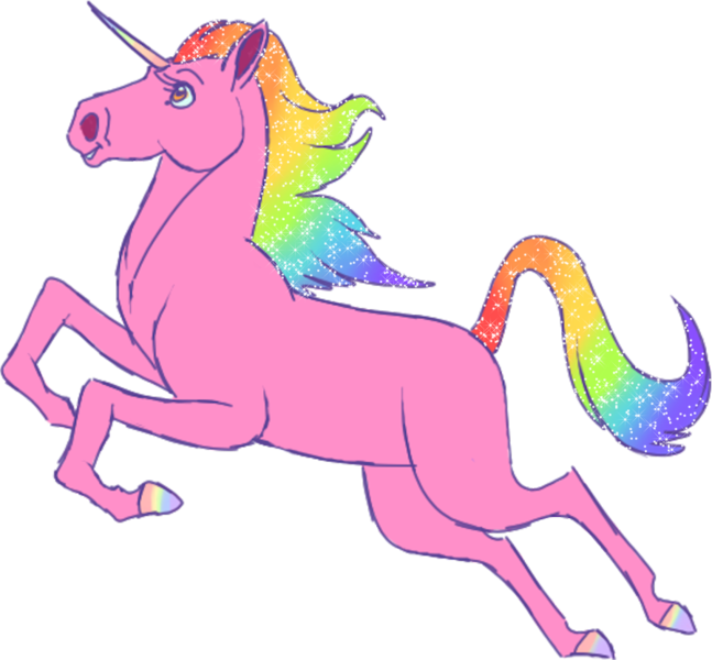 Share This Image - Unicorn Psd (647x600)