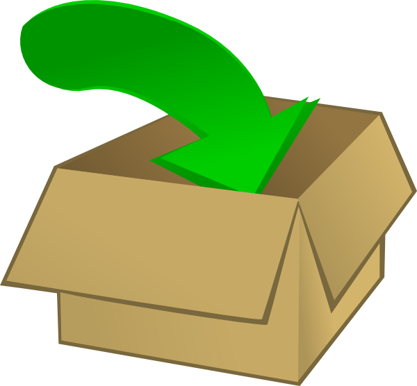 Box Clipart (600x556)
