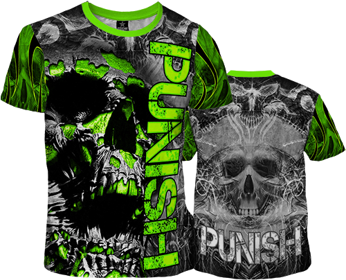 Punish Skull Scream - Skull (500x500)