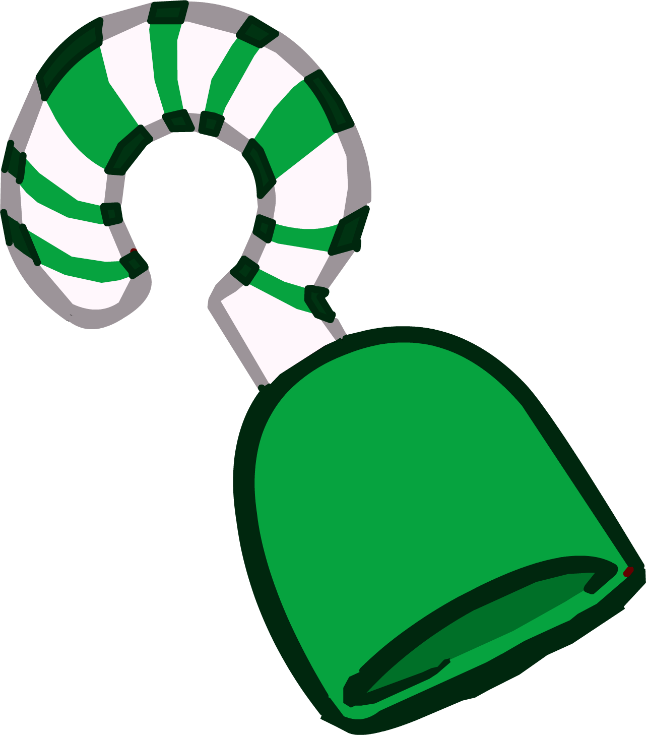 Candy Cane Hook - Candy Cane Hook (1282x1458)