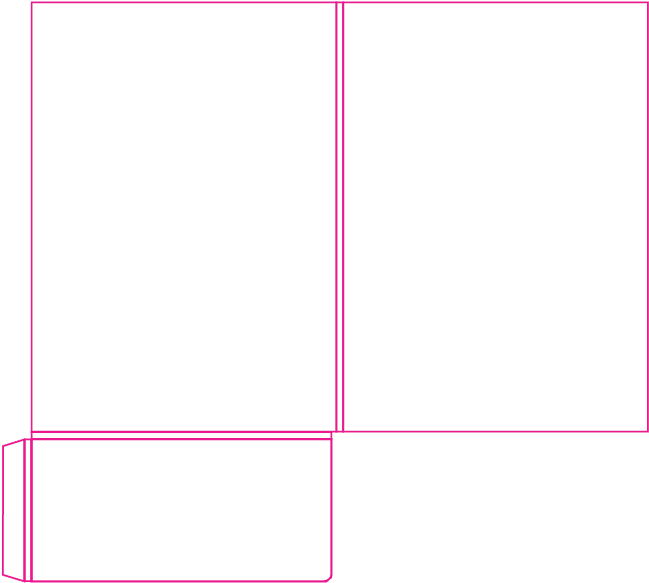 A4 Presentation Folder Template (718x659)