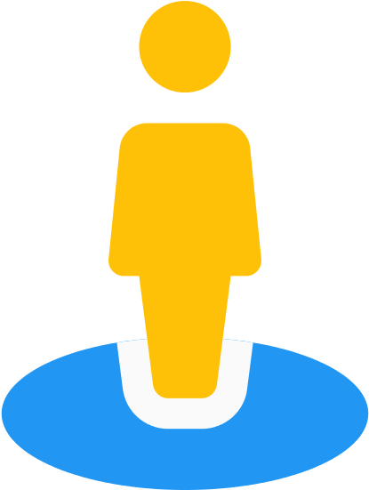 User Area Vector Icon Illustration - User (550x550)