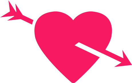 Corazon-flecha - - Corazon Con Flecha Png (480x300)