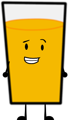 Orange Juice Pose - Cartoon (960x720)