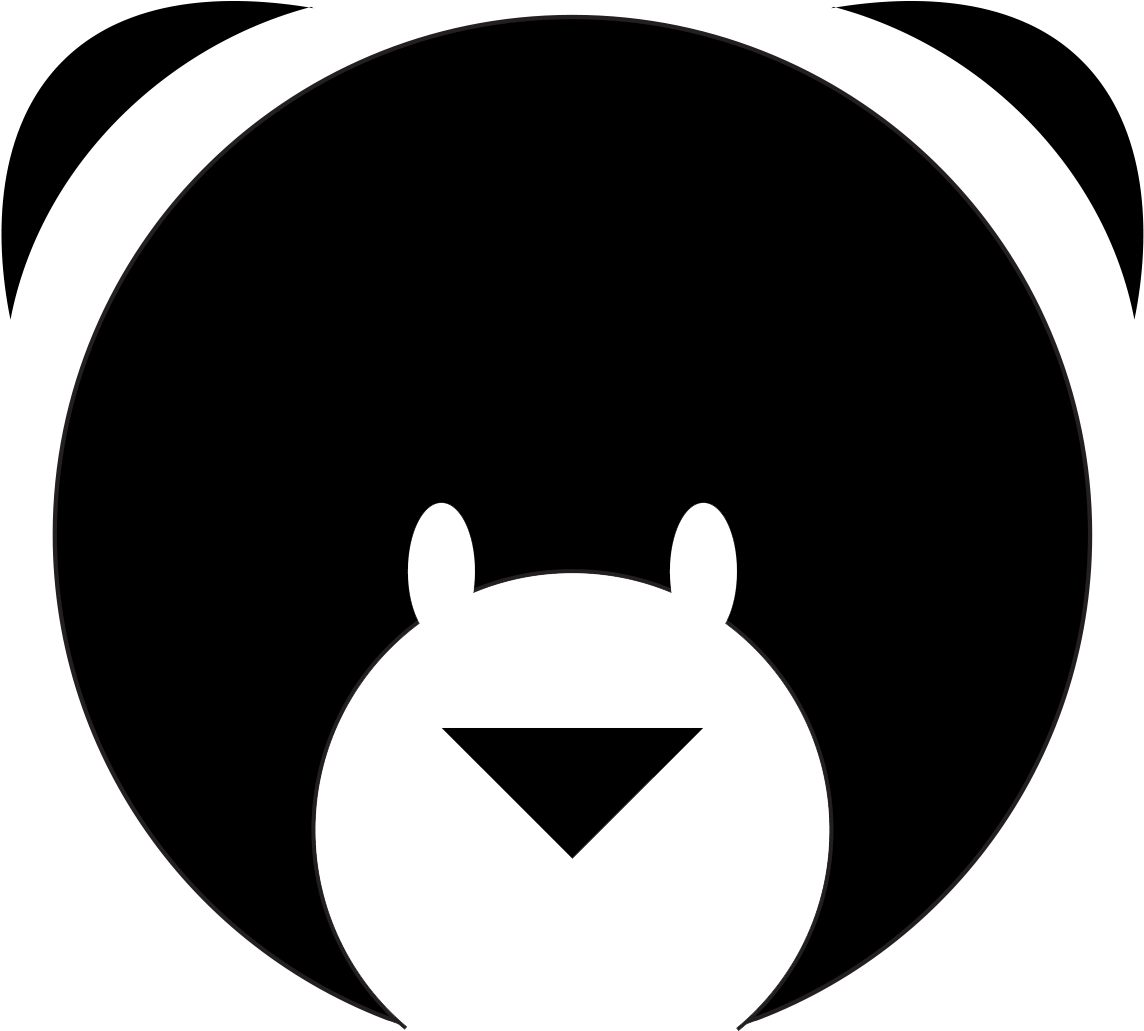 Bear-logo - Bear (1501x1498)