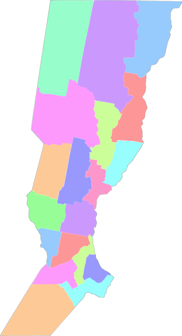 Santa Fe Map - Clip Art (600x1105)