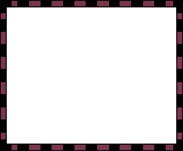 Decorations, Certificate, Border, Free, Com - Black Borders (640x528)