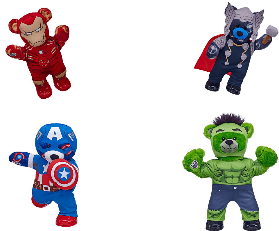 Build A Super Hero Bear - Build A Bear Workshop Thor (960x818)
