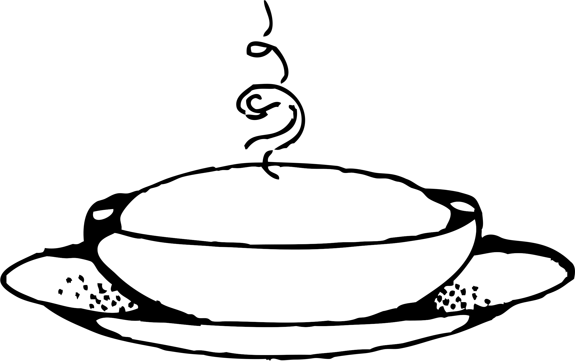 Big Image - Oatmeal Clip Art (2400x1536)