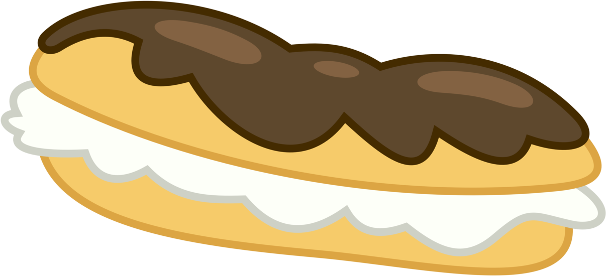 Exceptionally Exquisite Eclair By Pikamander2 - Eclair Vector (1280x640)