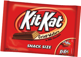 Hershey Chocolate Bar Clipart - Fun Size Kit Kat (470x263)