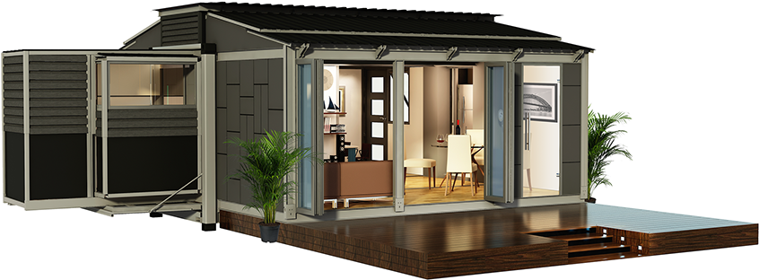 Ebs Block - Portable Shipping Container Homes (851x339)