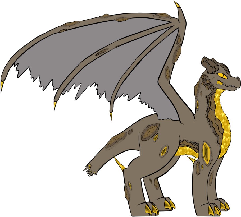 Dragon Animated Cartoon - Dragon (1024x931)