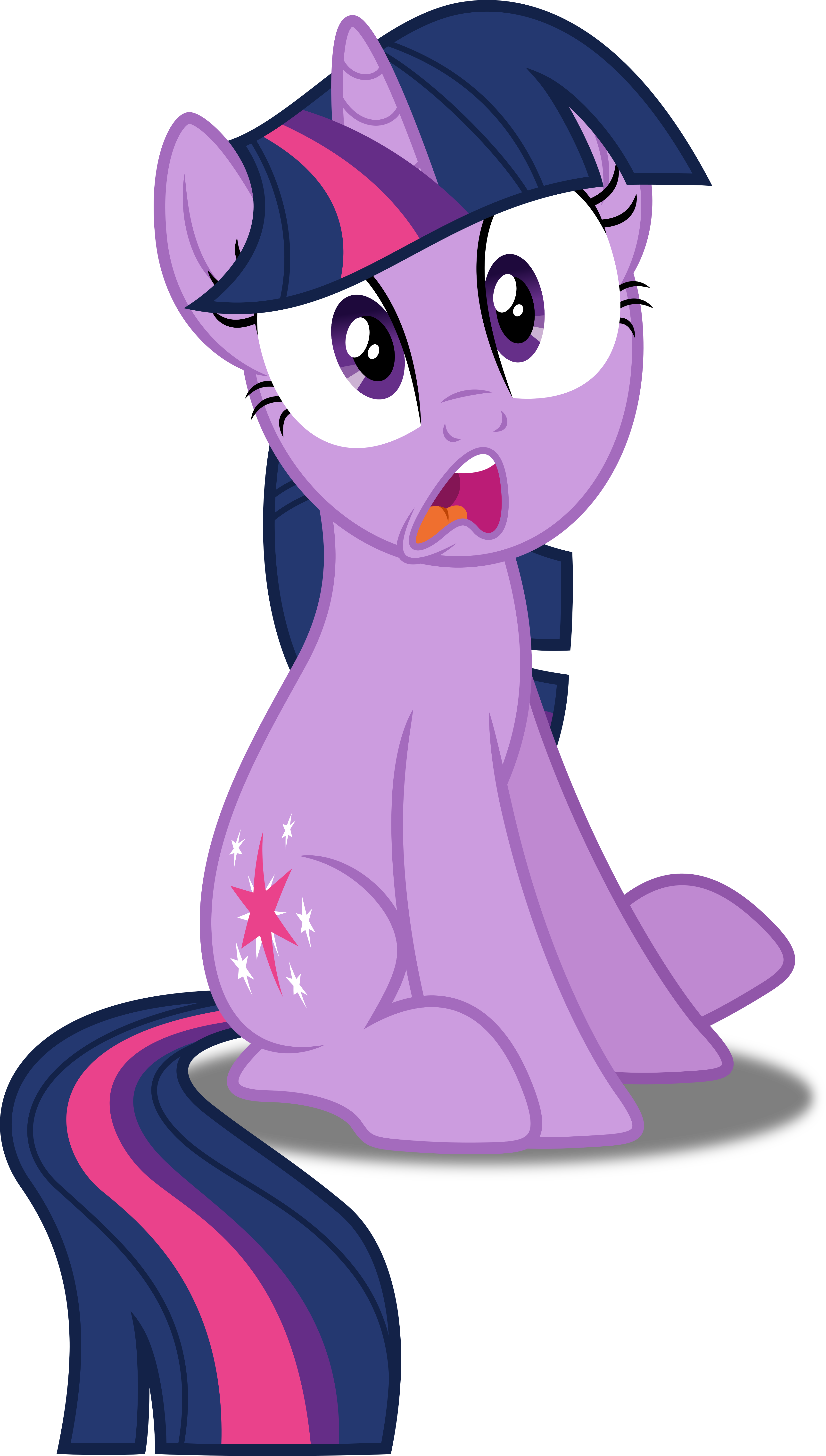Vector - Mlp Twilight Sparkle Vector Surprised (3404x6000)