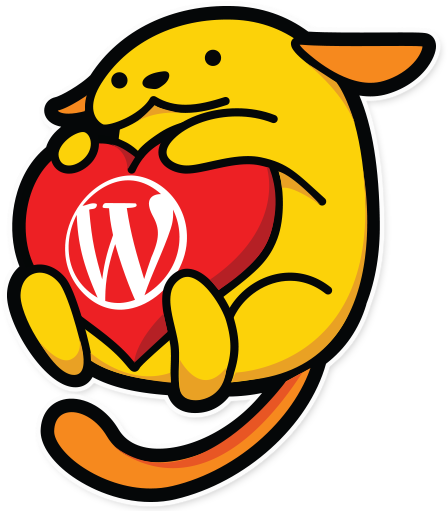 I Heart Wapuunext - Wordpress Character (512x512)