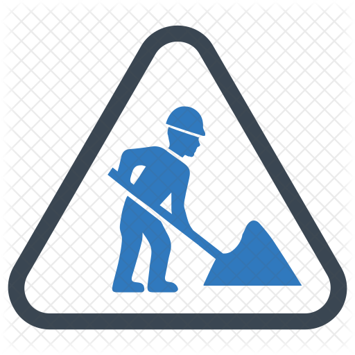 Digging Sign Icon - Vector Graphics (512x512)