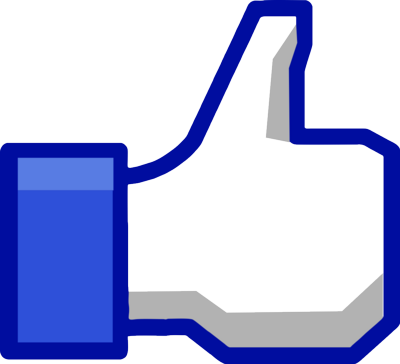 Icon Like Facebook Vector (400x364)