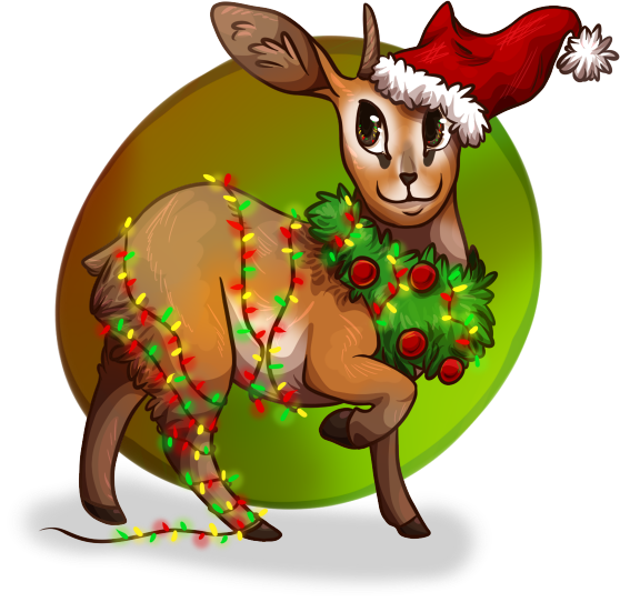 Dikdik - Cartoon (558x542)