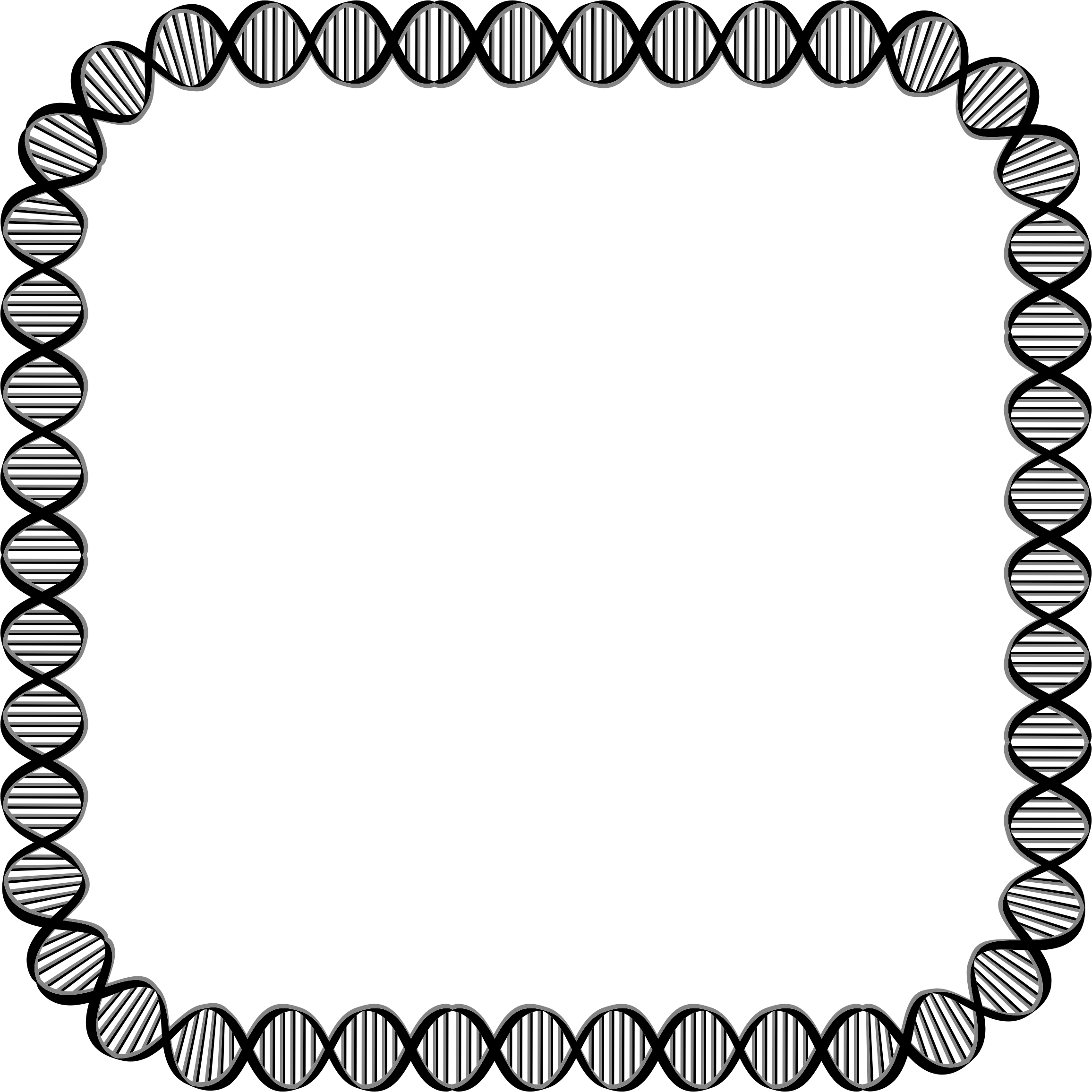 Dna Border Png (2312x2312)
