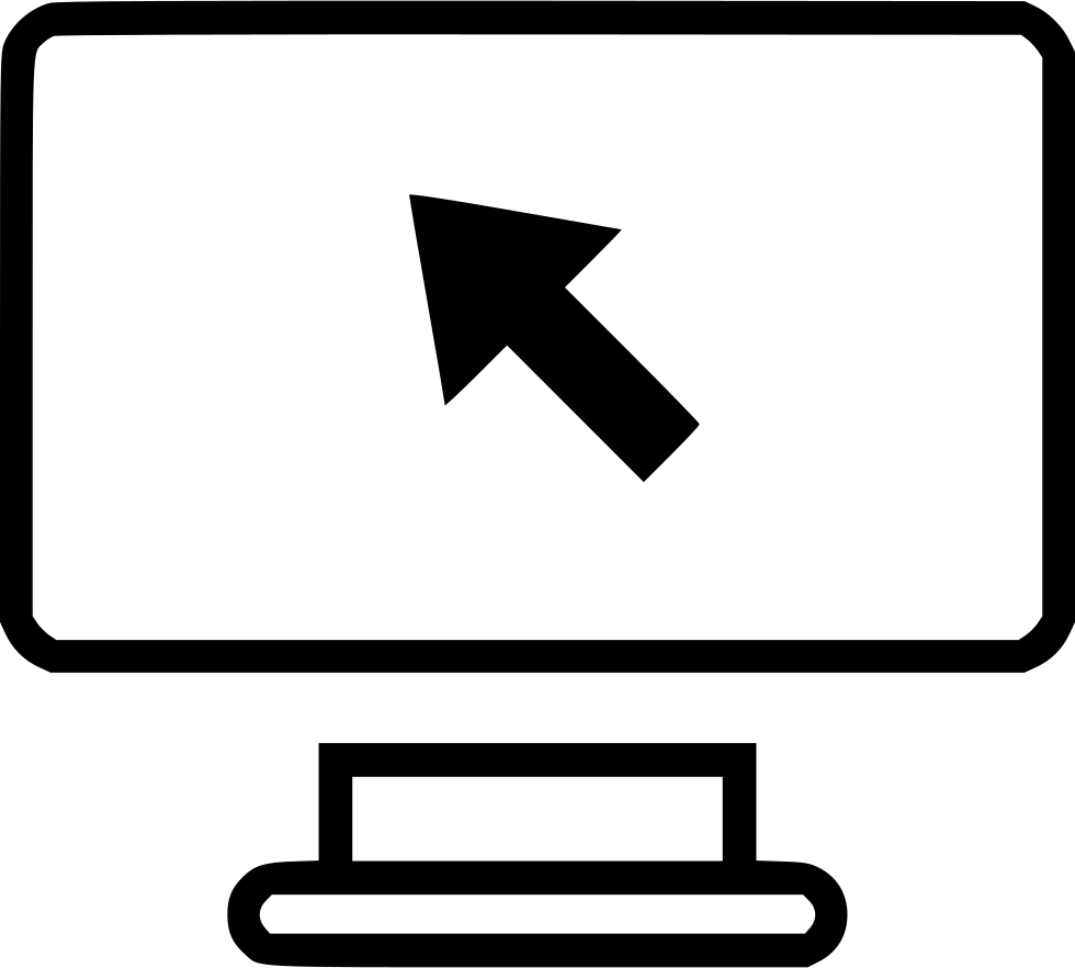 Arrow Click Mouse Track Online Web Computer Comments - E Learning Icon Png (980x882)