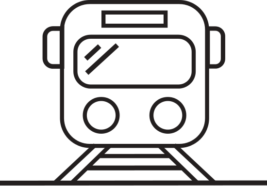 Flat Style Illustration Of Train - Welding (550x384)