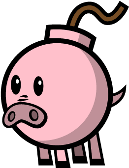 Bomb Pig - Pig Bomber (590x350)