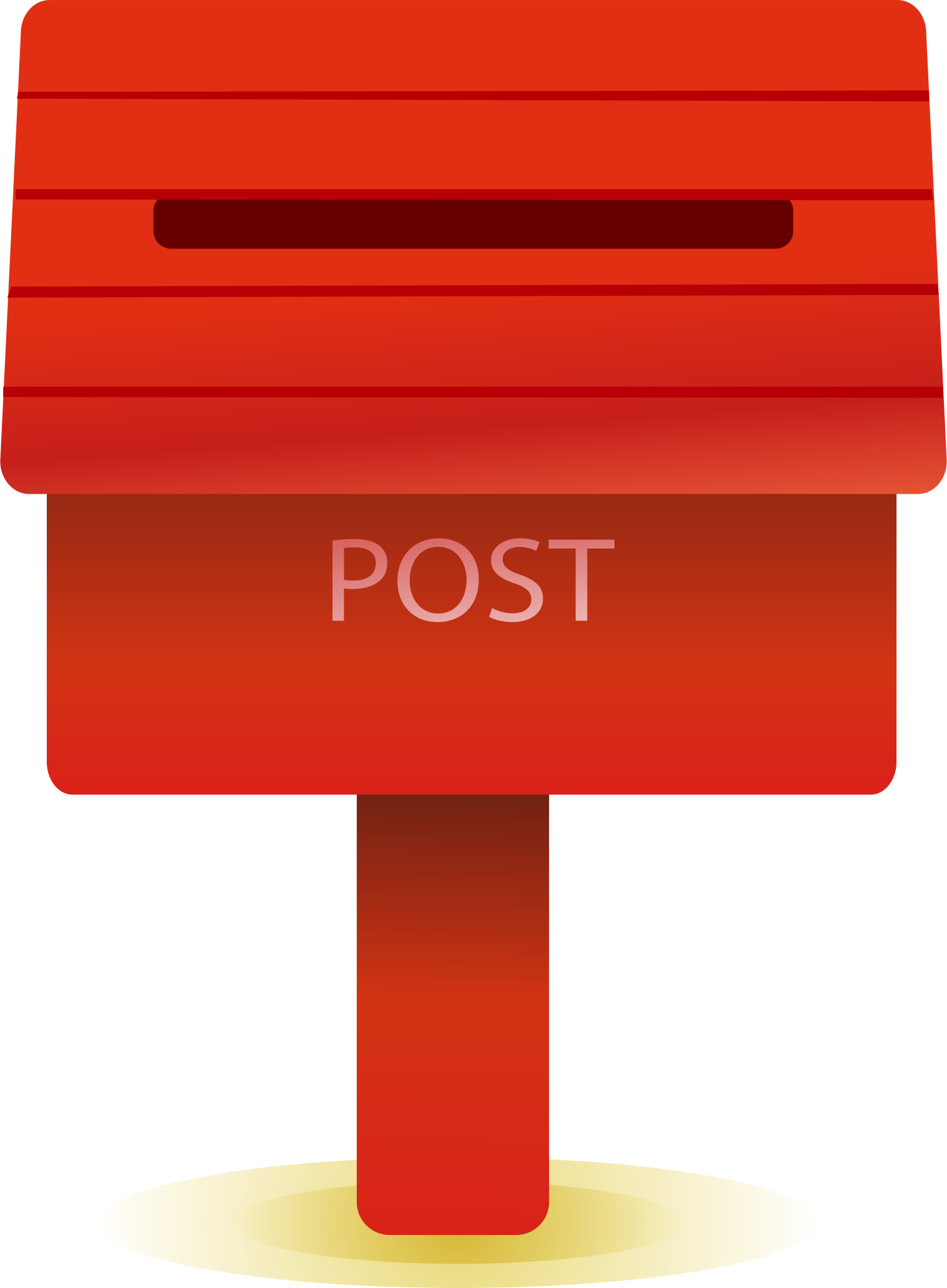 Red Cartoon Drawing - 木 條 信箱 (1518x2064)