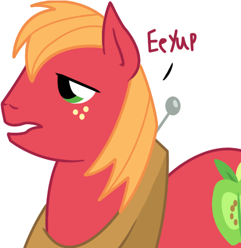 Big Macintosh Eeyup - Big Mac Mlp Eeyup (500x500)