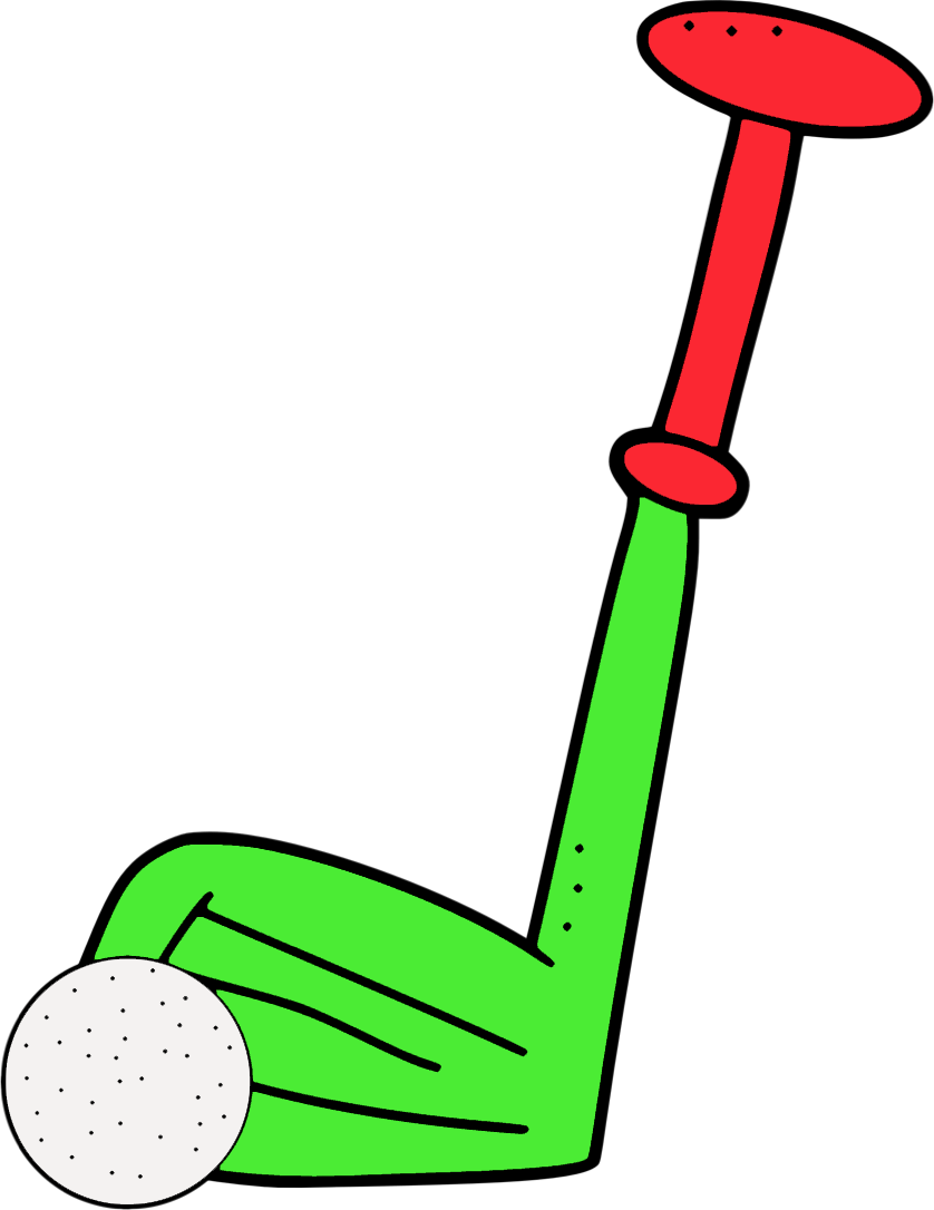 Clipart Minigolf (838x1086)