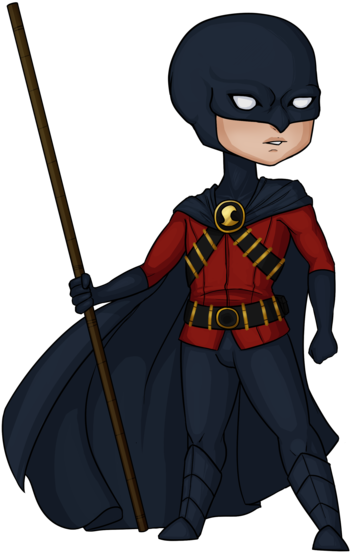 Red Robin By Reconditeequilibrium - Cartoon (400x600)