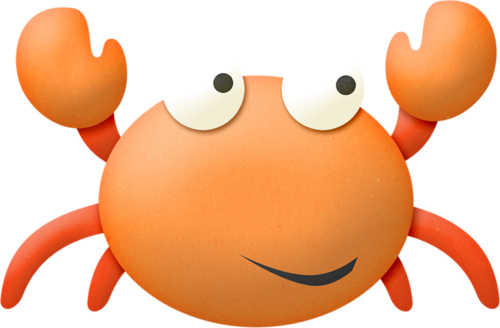 Crab - Cartoon (500x328)