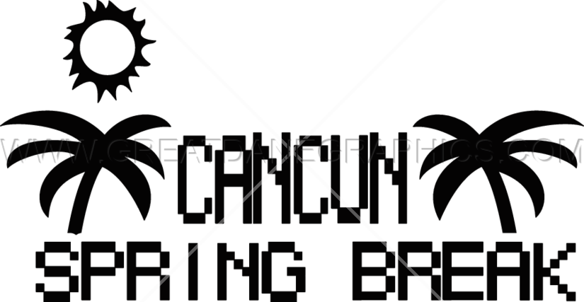 Spring Break Psycho - Graphic Design (825x427)
