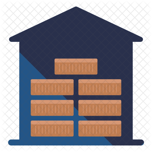 Warehouse Icon - Barn (512x512)
