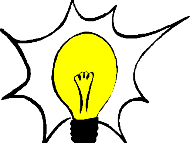 Cover Image - Light Bulb Clip Art (626x470)